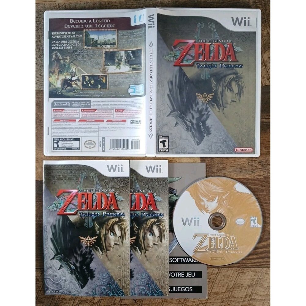 The Legend of Zelda: Twilight Princess (Nintendo Wii, 2019) Complete CIB -Tested